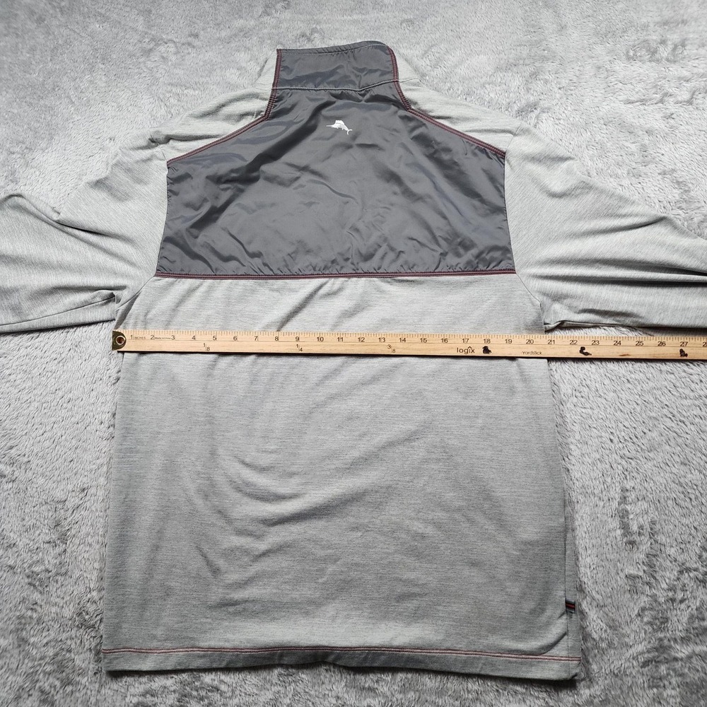 Alabama Crimson Tide Shirt Mens Medium Football Tommy Bahama Island Zone 1/4 Zip - Picture 8 of 12